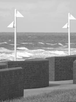 the beach of norderney photo