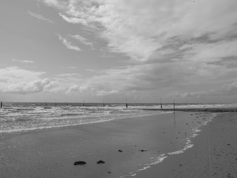 the beach of norderney photo