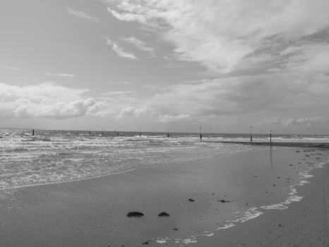 the beach of norderney photo