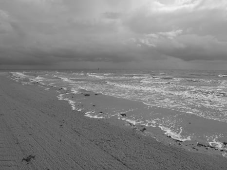 the beach of norderney photo