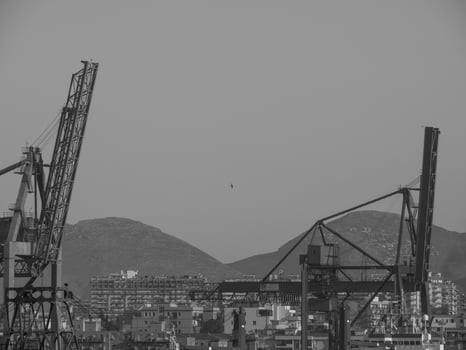 palermo city in italy photo