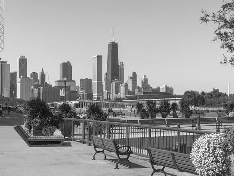 chicago in the usa photo