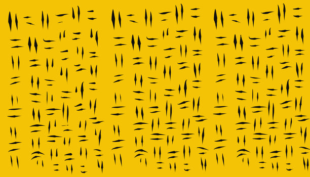 Yellow abstract illustration background with bamboo booth motif photo