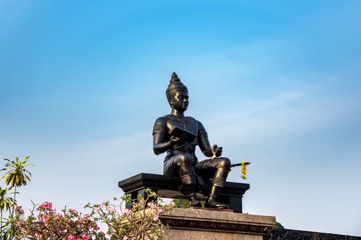 Monument of King Ramkhamhaeng. photo