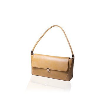 Photo fashion hand handle leather texture bag