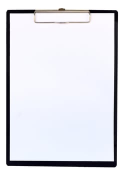 white paper on clipboard photo