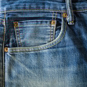 Old Jeans pocket photo
