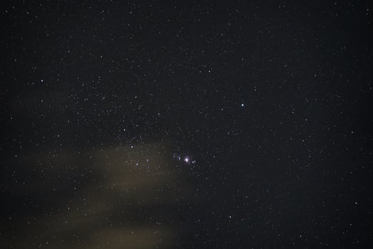 Starry astronomy night in the southern hemisphere photo