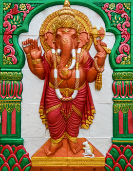 God elephant decoration photo