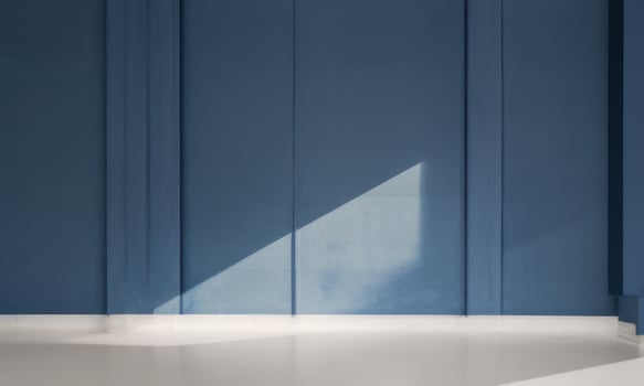 blue room background photo