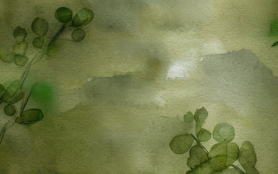 green watercolor background photo