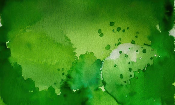 green watercolor background photo