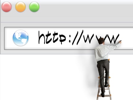 Website construction concept photo