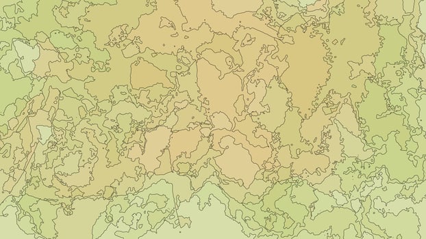 Abstract topographic background. Topographic map and place for texture. Landscape geodesy topographic map background. Line texture pattern. Wavy banner and color geometric form. photo