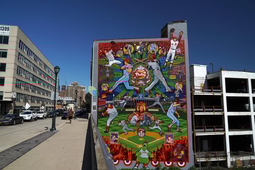PHILADELPHIA, USA - MAY 23 2018 - City Murals legacy photo