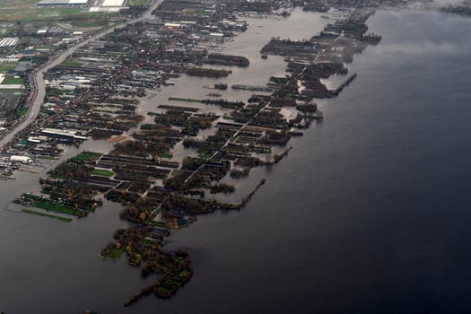 Amsterdam schipol area airport aerial view panorama photo