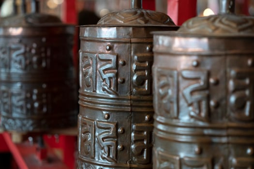 Japanese biddhist bell photo