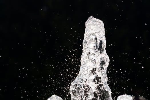 fountain splash water detail close up photo