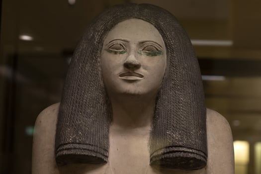 Egyptian statue close up photo
