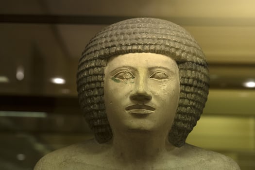 Egyptian statue close up photo