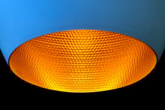 french art deco lamp detail photo