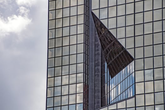 paris france modern building condominium photo