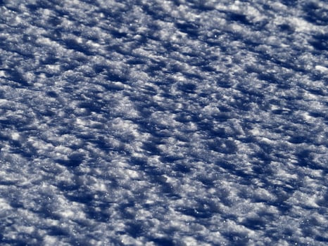 dolomites frozen snow detail on mountain photo