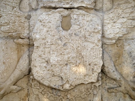Slave fountain in Ortigia Syracuse Sicily photo