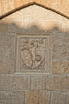 san quirico medieval houses stone wall photo