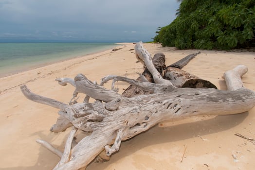 Malaysia Sipadan Island crystal water sand shore photo