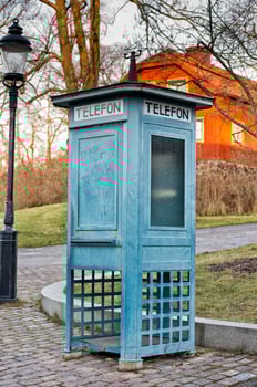 stockholm telephon cabin photo