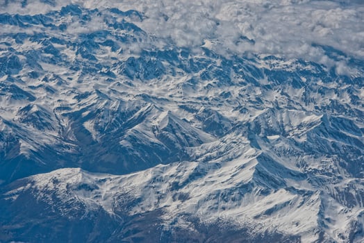 Alps Aerial view photo