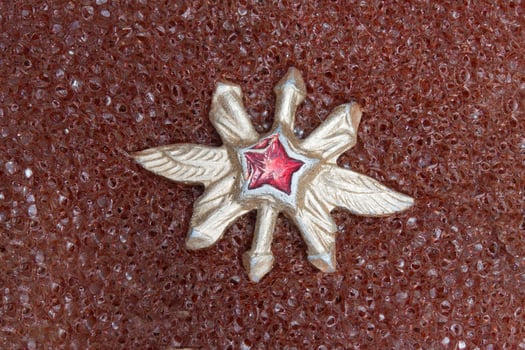 Vintage russian military pin photo