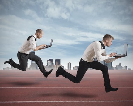 Competition in business photo
