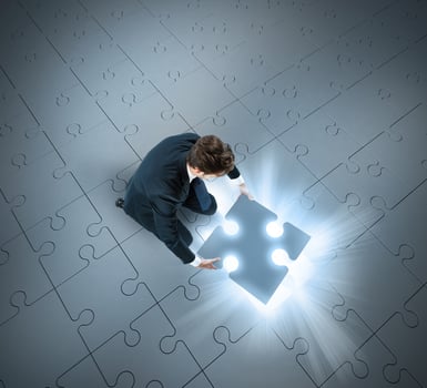 The success puzzle photo