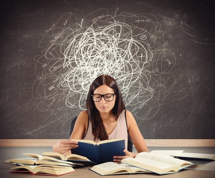 Student with doubts photo