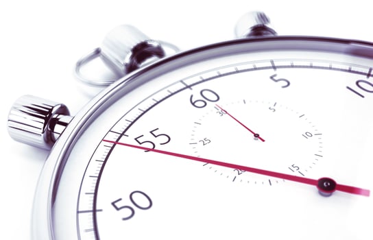 Stopwatch close-up view photo