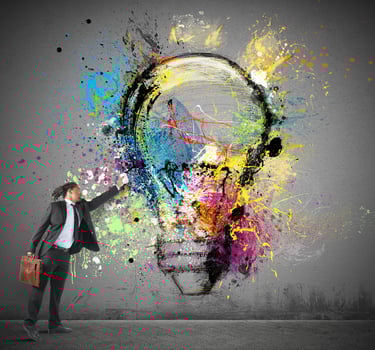 Inspiration to creative ideas photo