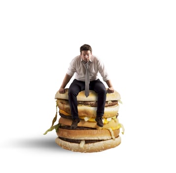 Sit on sandwich photo