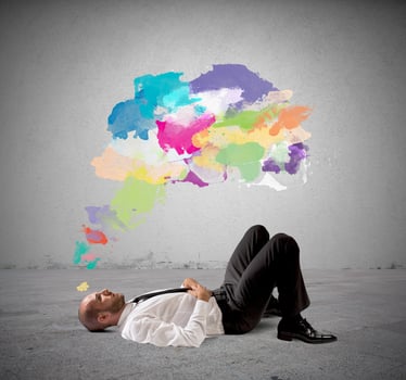 Think creative concept photo