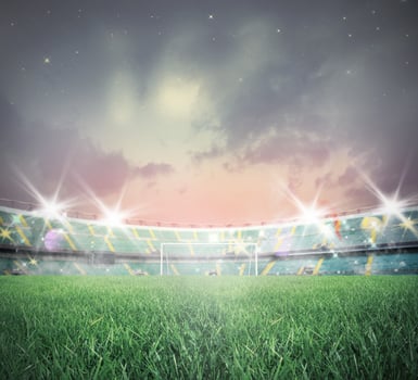 Soccer stadium view photo