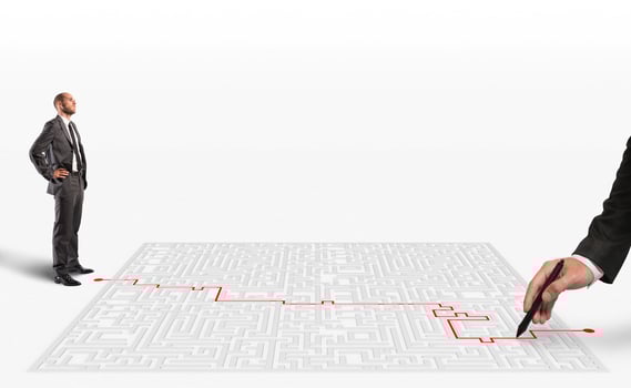 3D Rendering solution for the maze photo