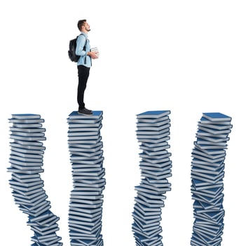 Books of studies photo
