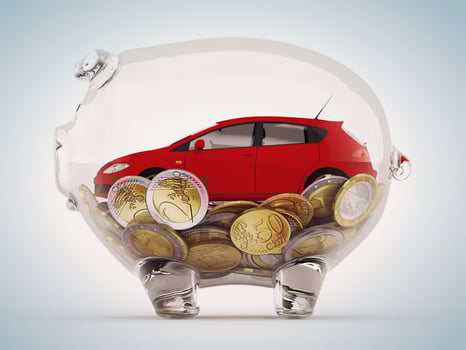 Savings to buy the car photo