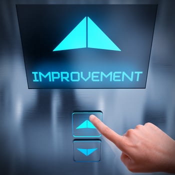 Improvement business elevator 3D Rendering photo