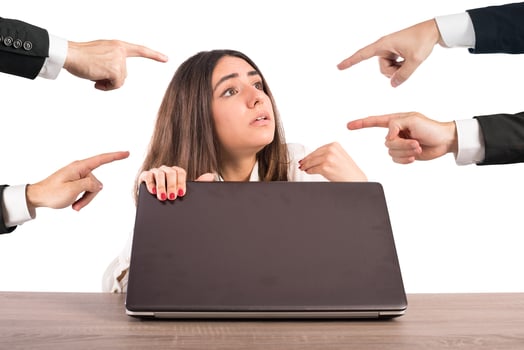 Businesswoman blamed unfairly photo