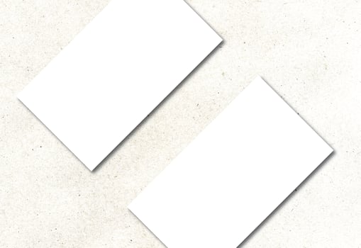 Blank Business Card photo