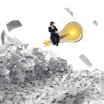 Great business idea. 3D Rendering photo