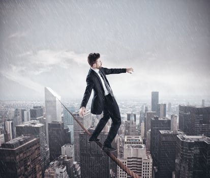 Problem in business photo