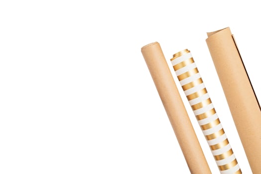 6908 Beige paper isolated on a transparent background photo